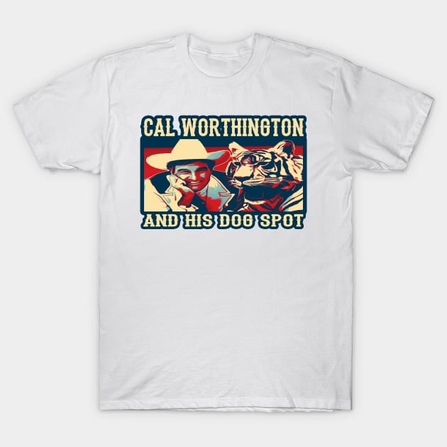 Cal Worthington and his dog Spot T-Shirt by ZombeeMunkee